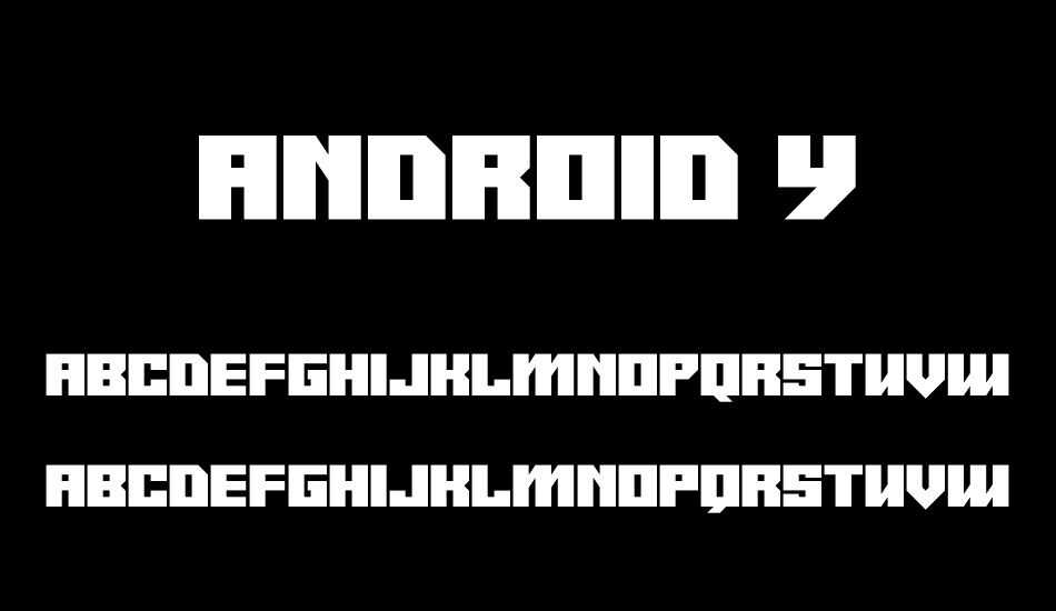 Android y font