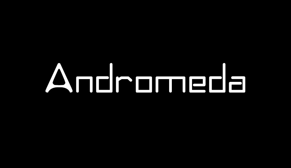 Andromeda font big