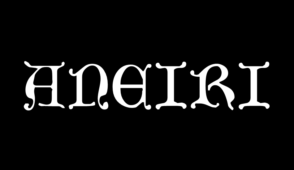 Aneirin font big