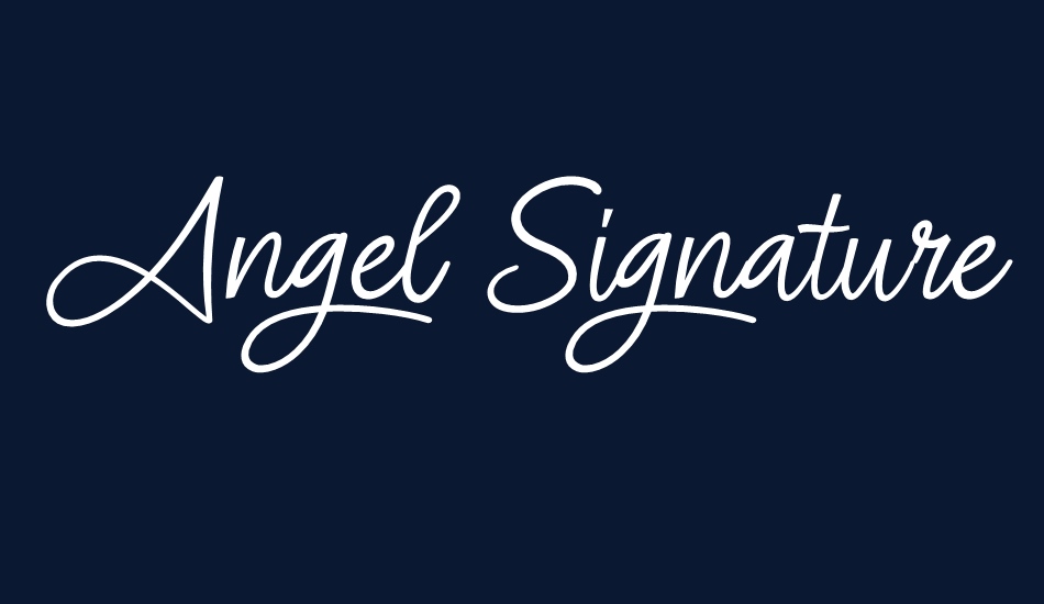 signature ideas for name angel