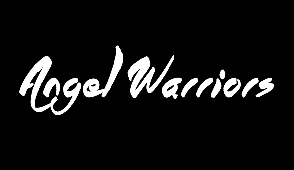 Angel Warriors font big