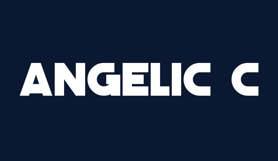 Angelic Child font big