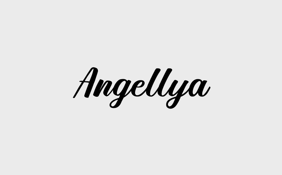 Angellya font big