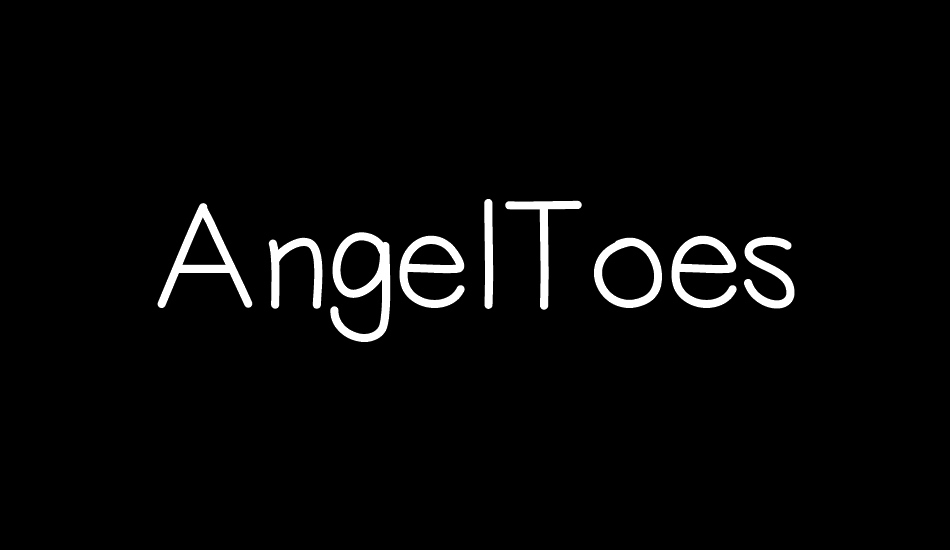 AngelToes font big