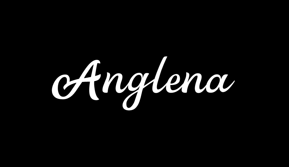 Anglena font big