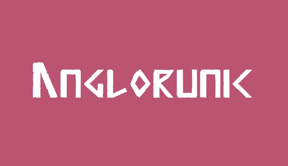 Anglorunic font big