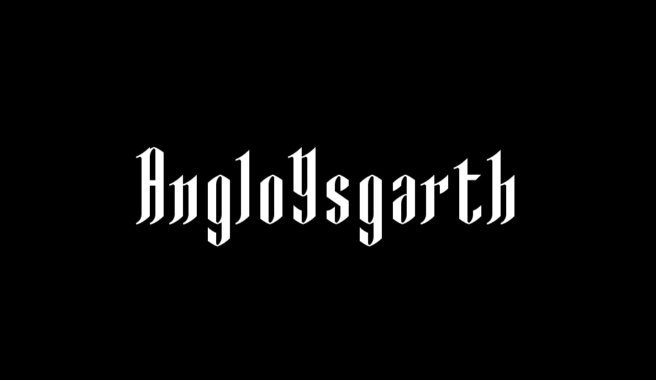 AngloYsgarth font big