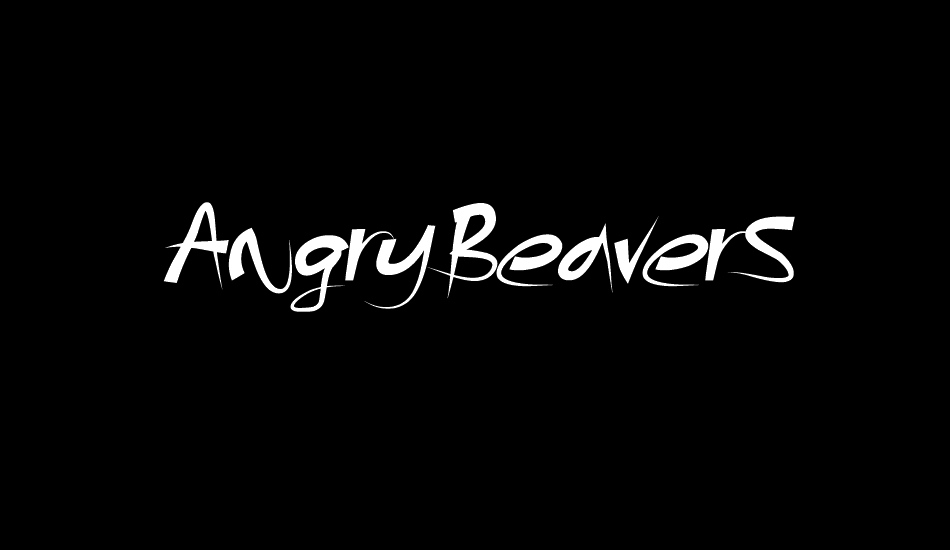 AngryBeavers font big