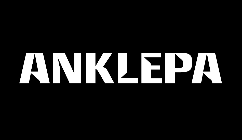 Anklepants font big