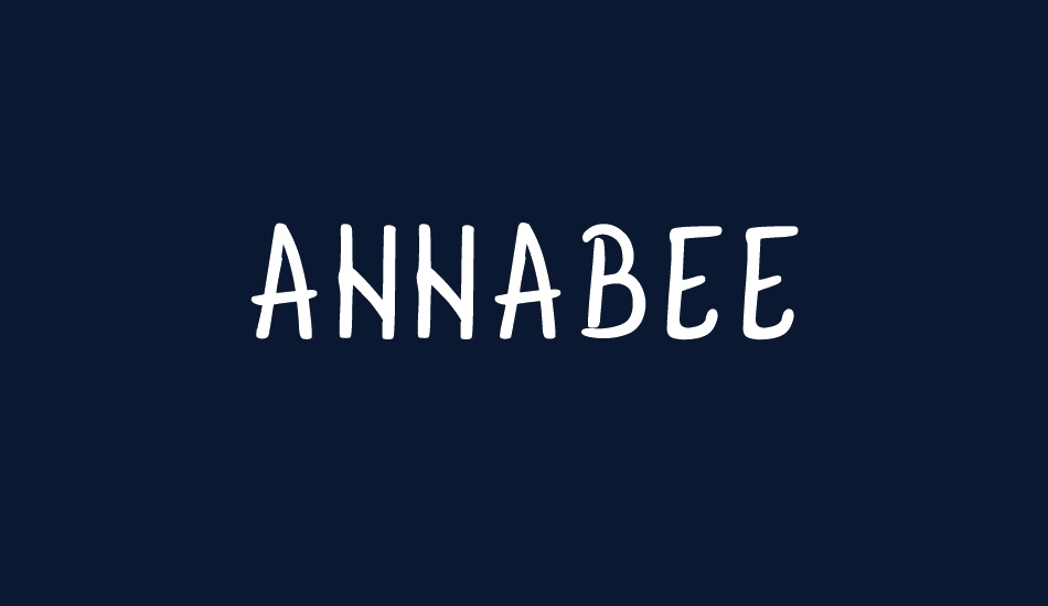 AnnaBee Demo font big