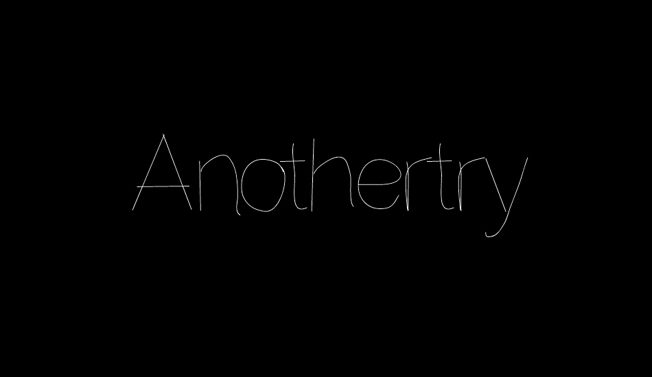 Anothertry font big