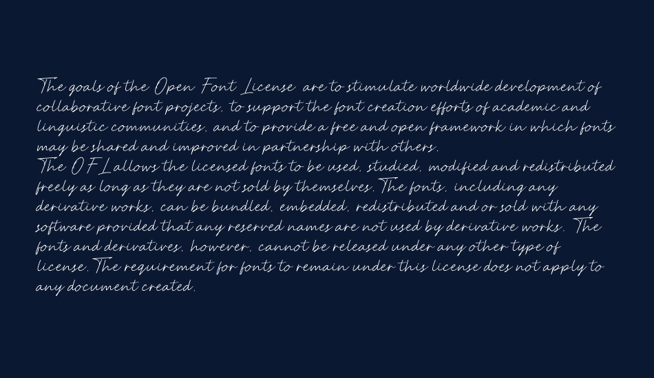 Anstery Script font 1