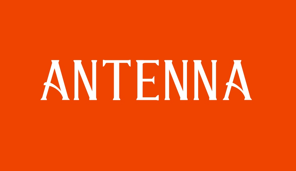 ANTENNA font big