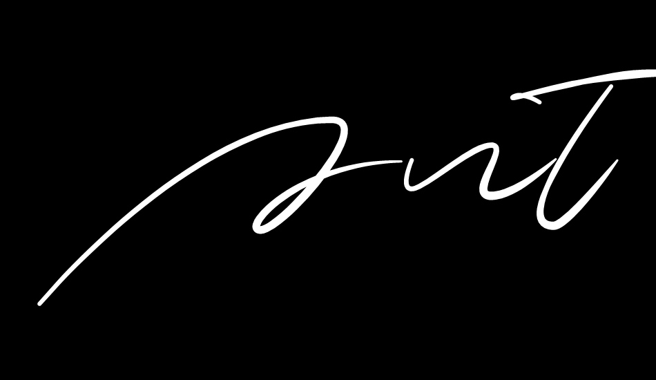 Antigna Signature Free font big