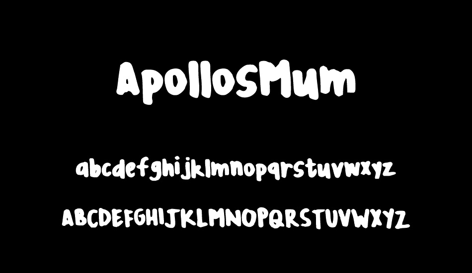 ApollosMum font