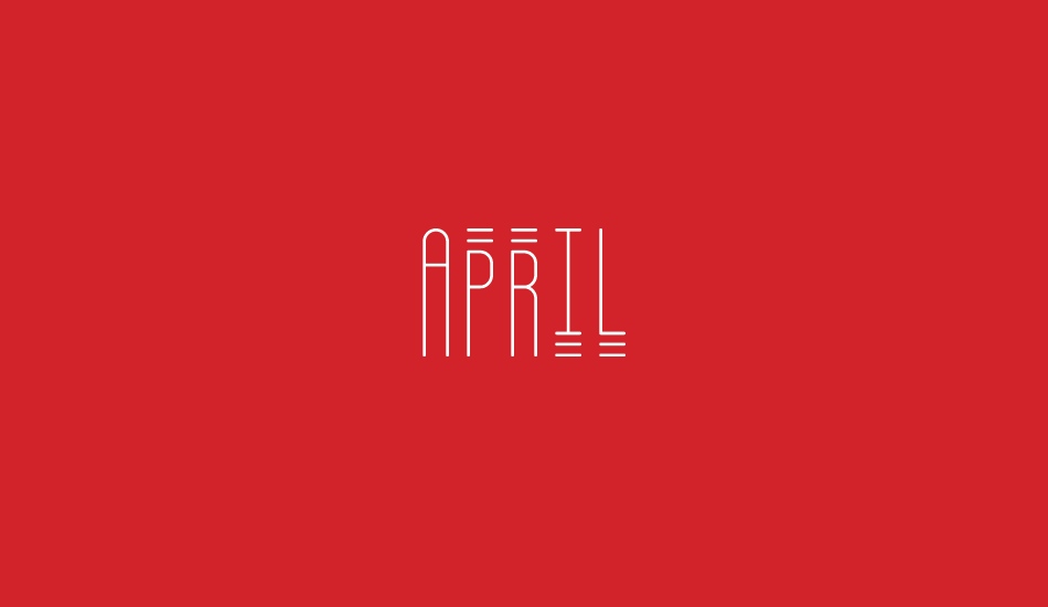 April font big