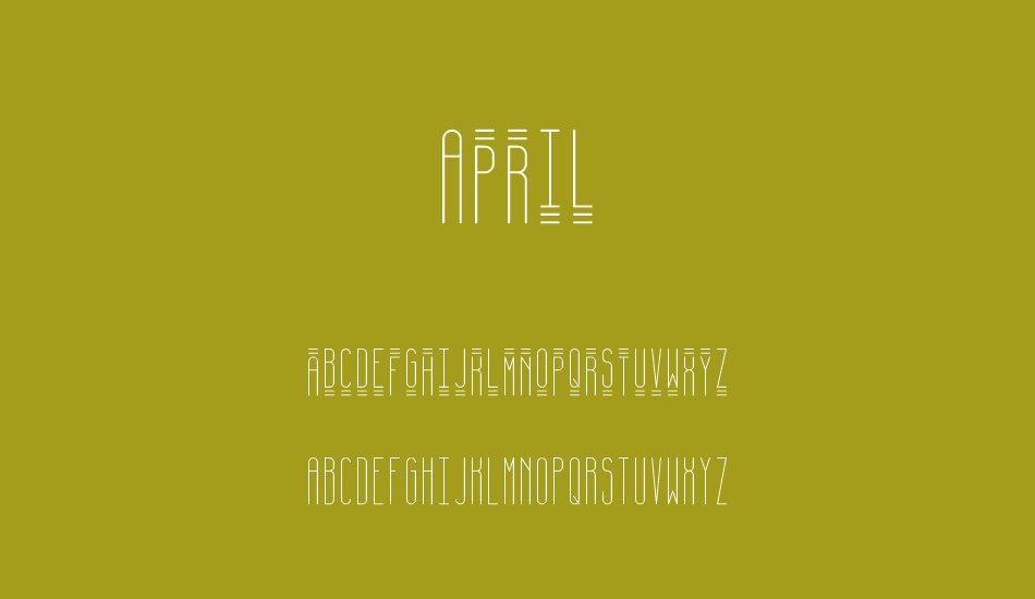 April font