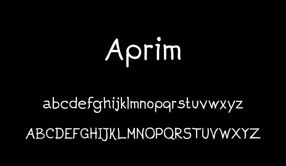 Aprim font