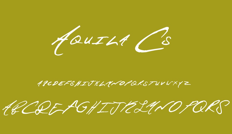 Aquila Cs font