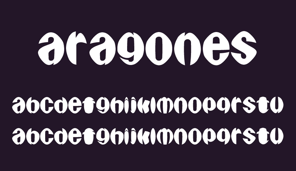 Aragones font