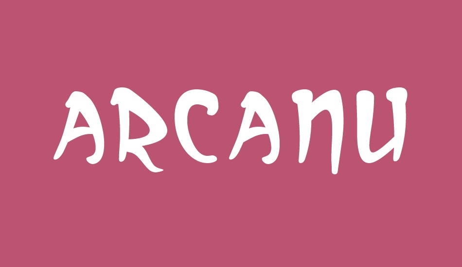 Arcanum font big