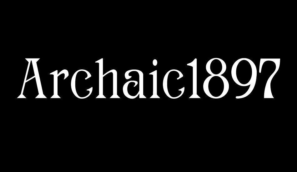 Archaic1897 font big