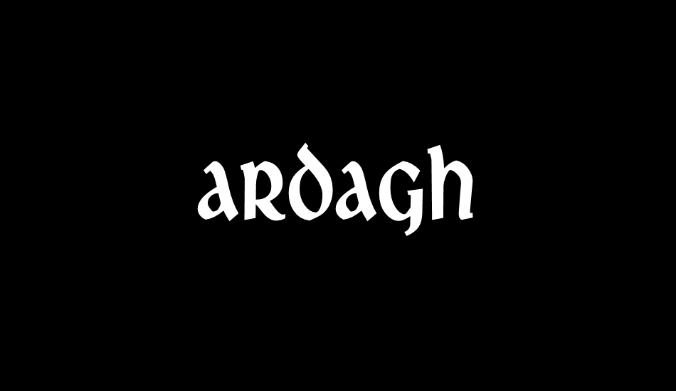 Ardagh font big