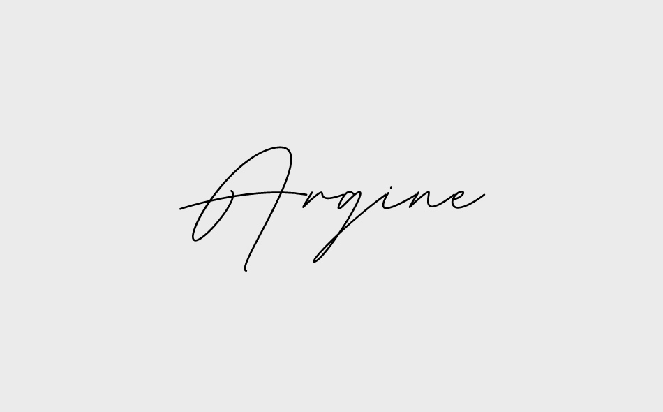 Argine font big
