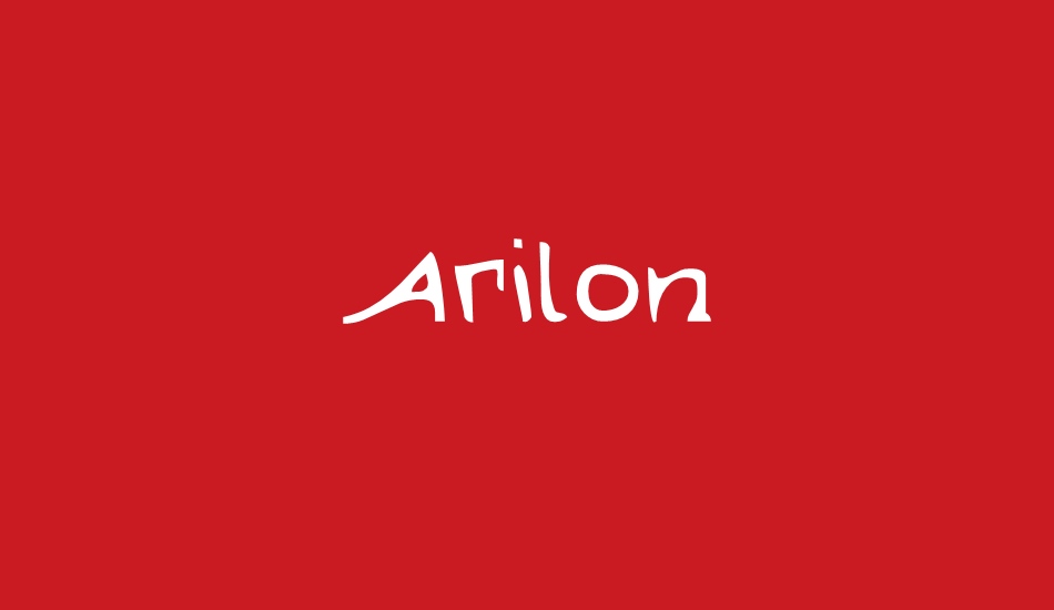 Arilon font big