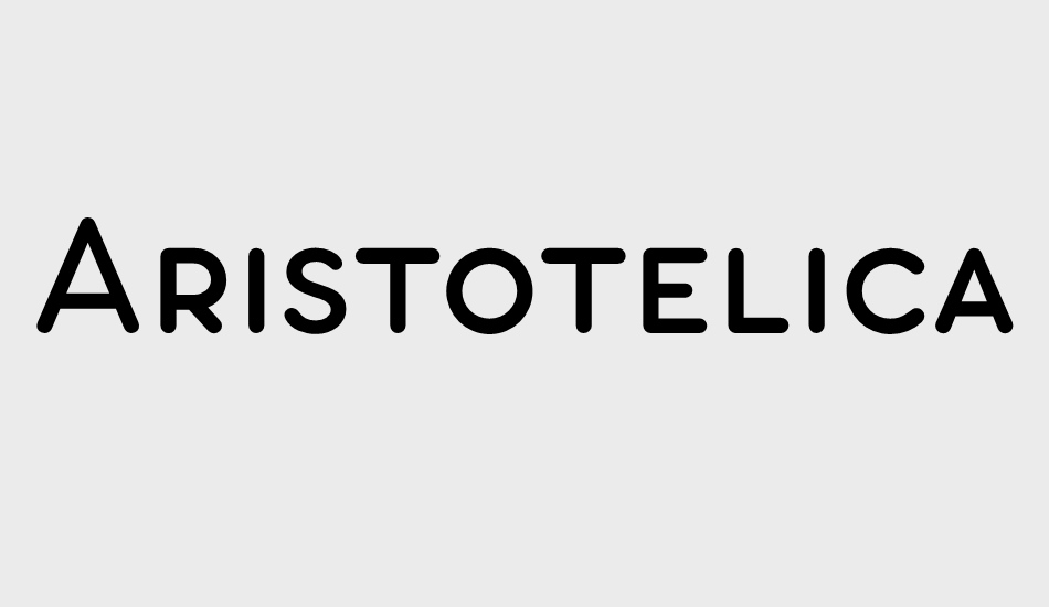 aristotelica-small-caps font big