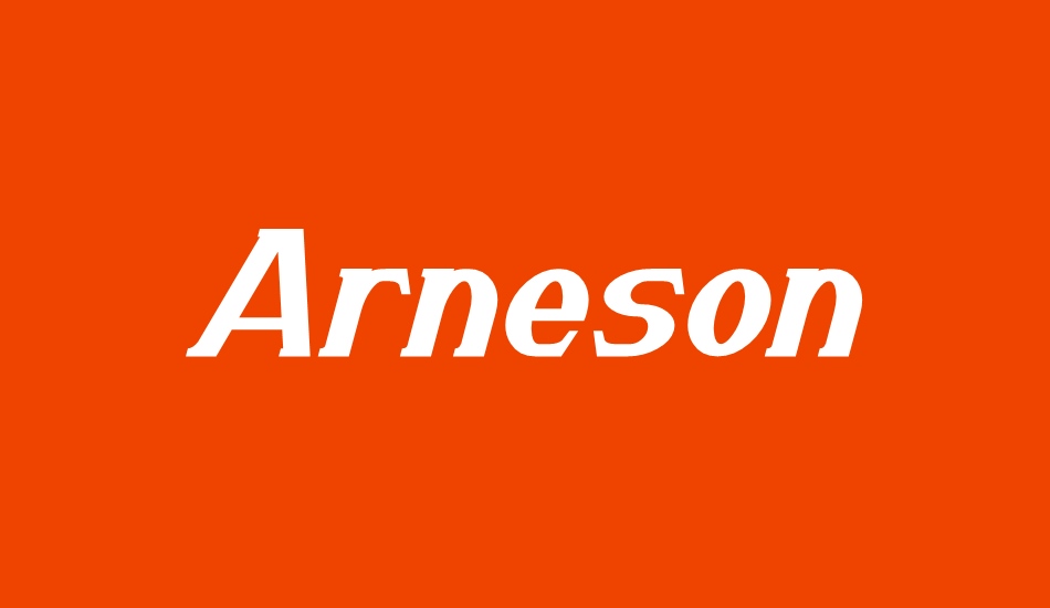 Arneson font big