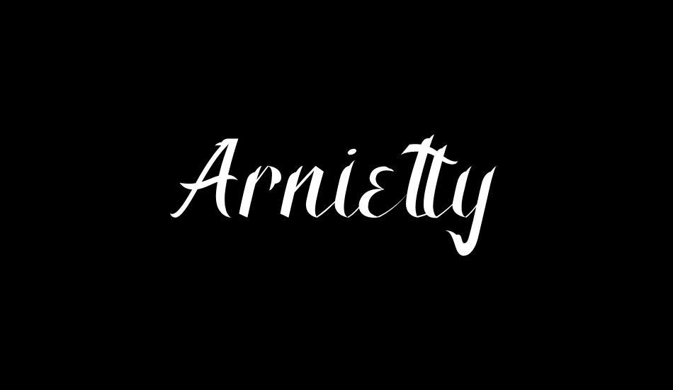 Arnietty font big