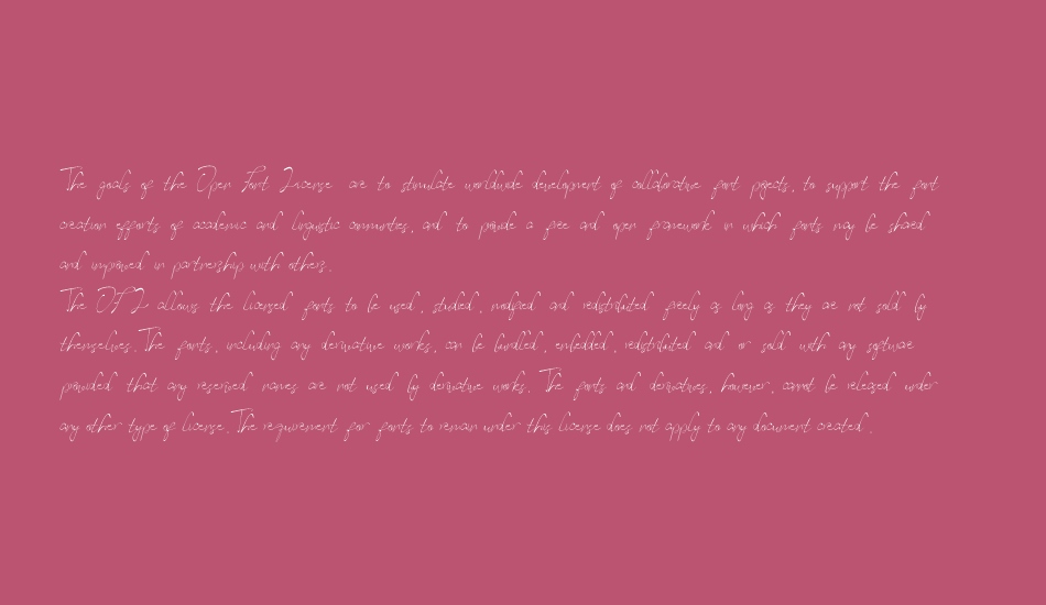 Arra Yasmine font 1