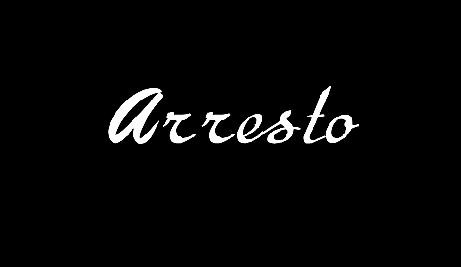 Arresto font big