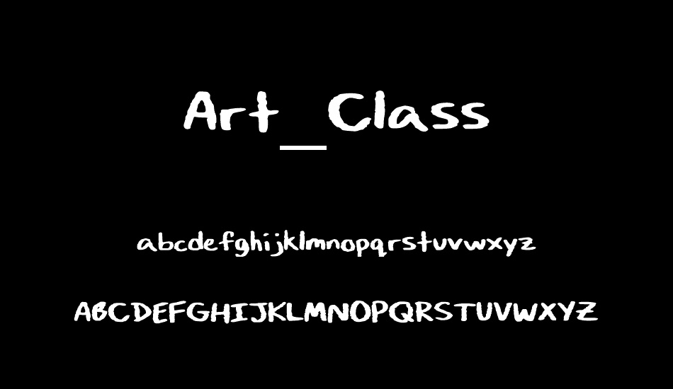 Art_Class font