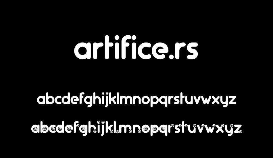 artifice.rs font