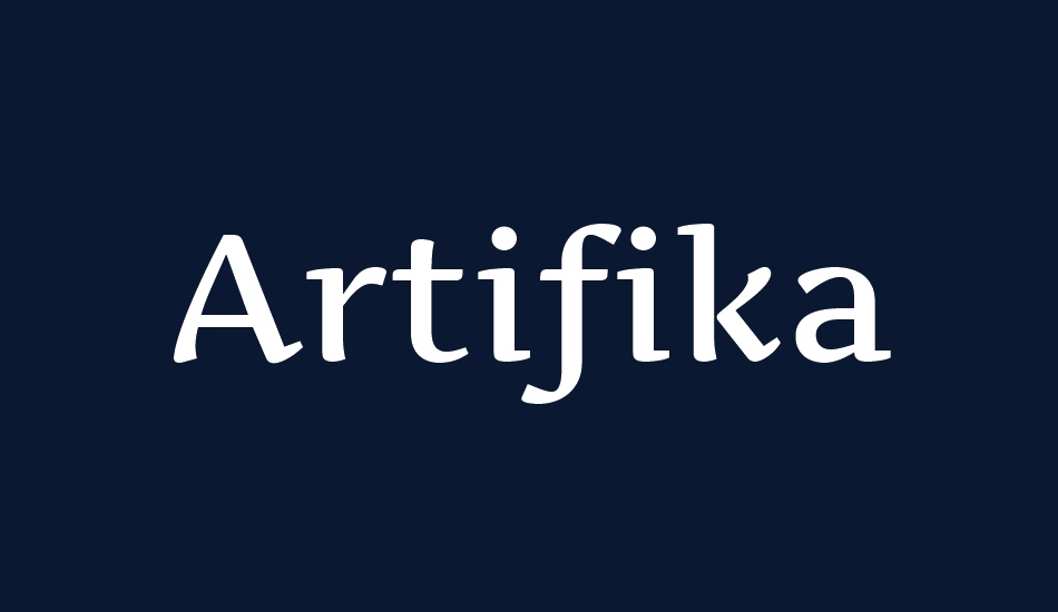 Artifika font big