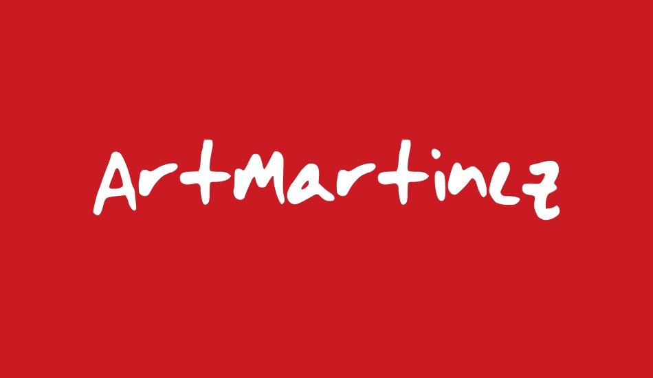 ArtMartinez font big