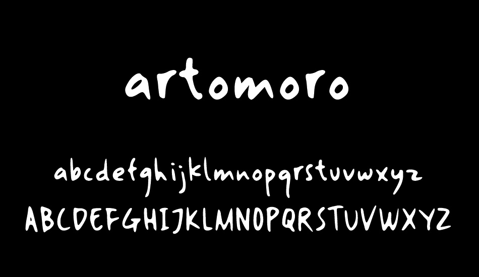 artomoro font