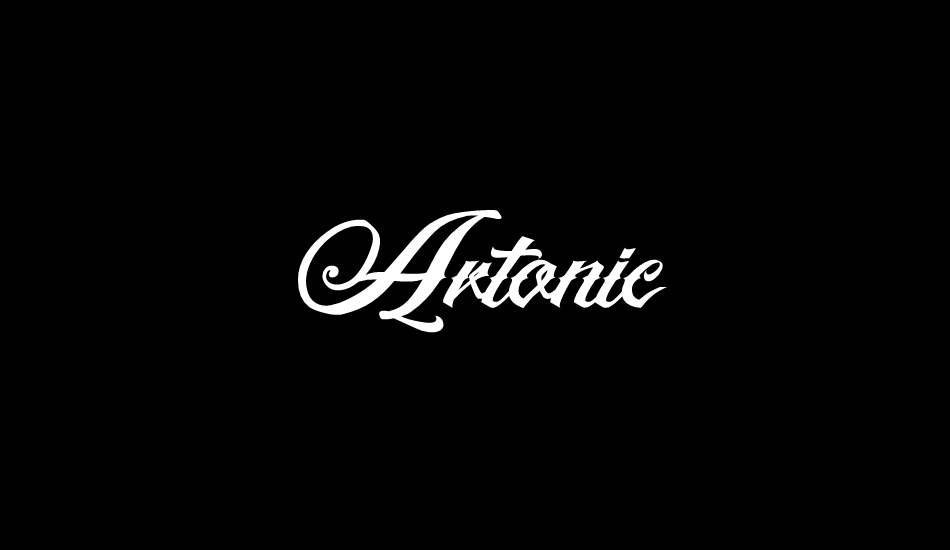 Artonic Personal Use Only font big