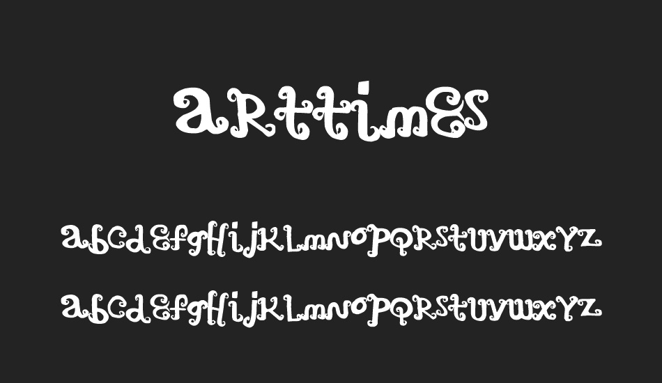 ArtTimes font