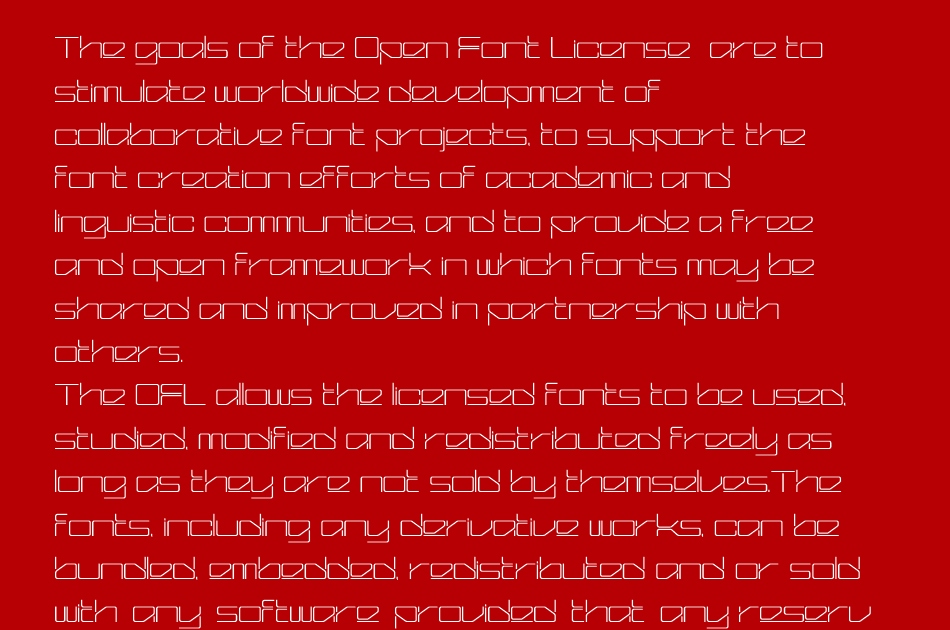 Arxenon font 1