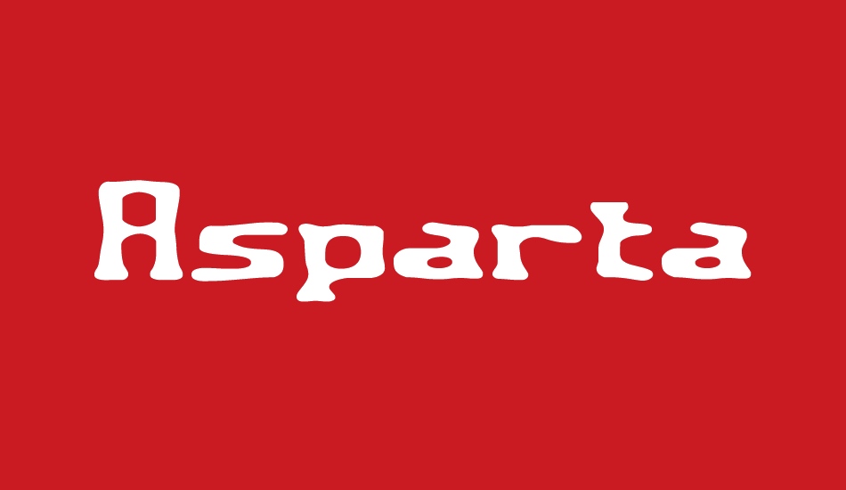 Aspartame BRK font big