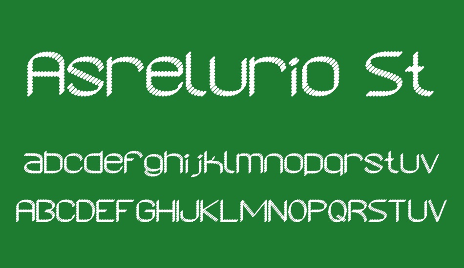 Asrelurio St font