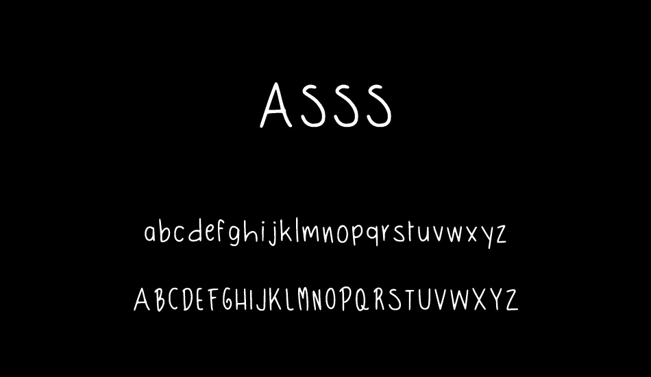 ASSS font