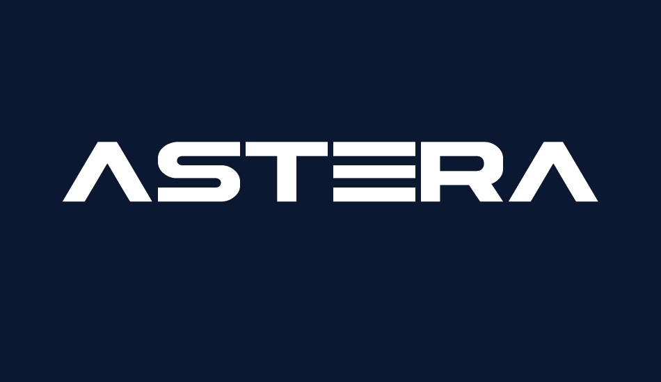 ASTERA font big