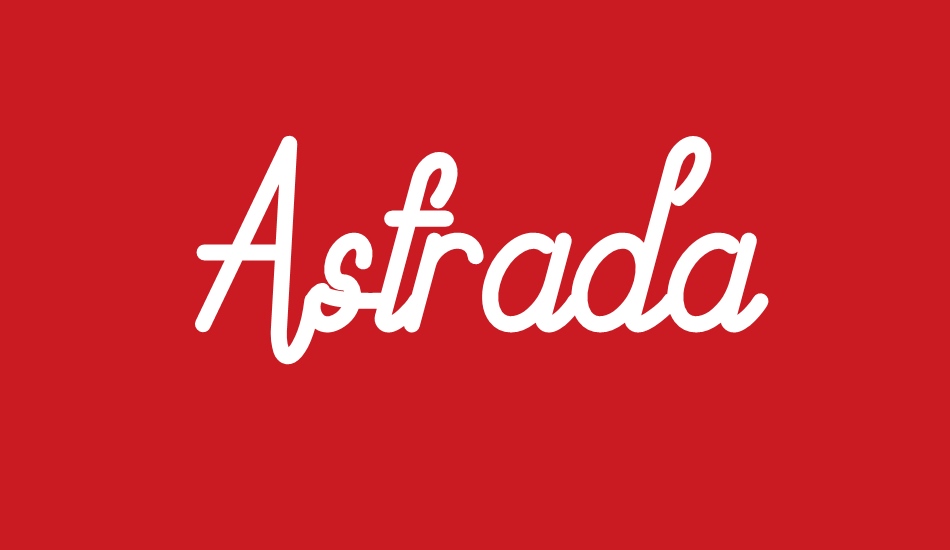 Astrada Demo font big