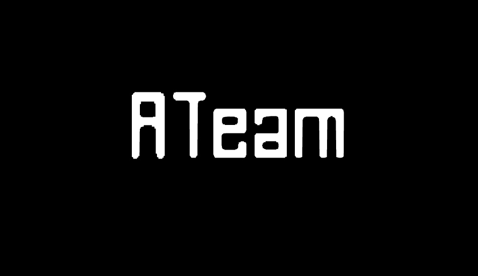 ATeam font big