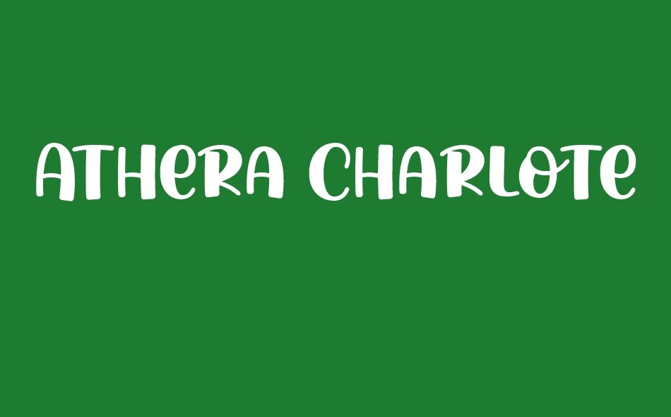 Athera Charlote font big