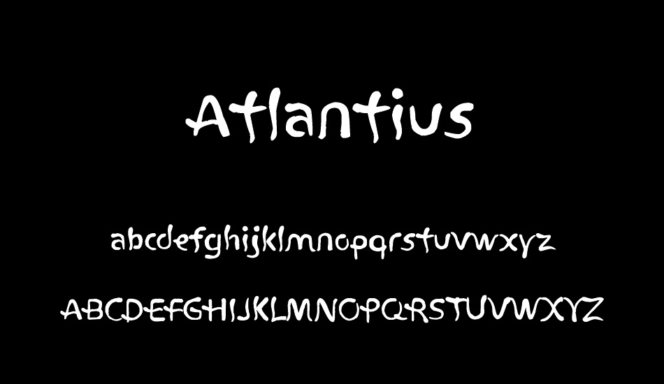 Atlantius font